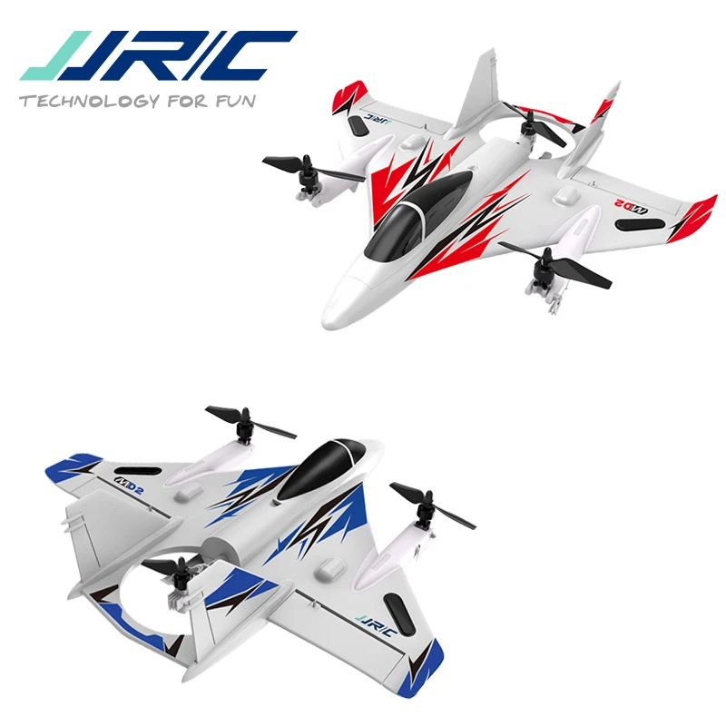 JJRC M02 2,4G 6CH 450mm размах крыльев приводимого в движение с помощью электропривода безщеточный 6-axis 3D/6G гироскоп пилотажной RC Самолет Модель RTF игрушечный самолет