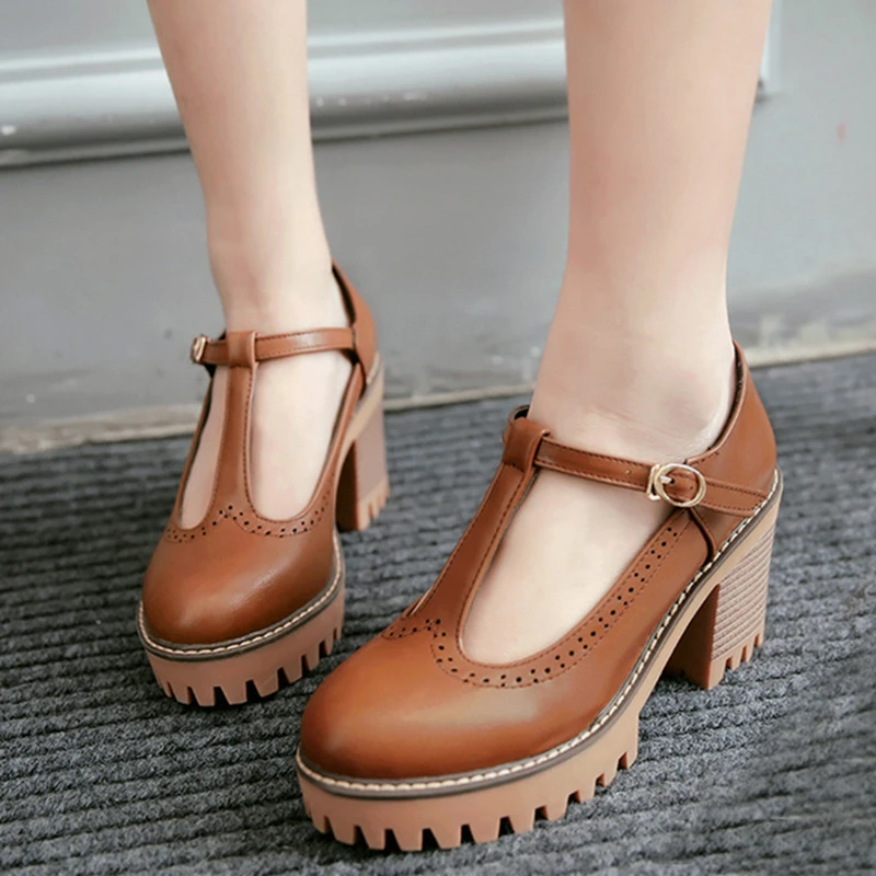 Mary Jane Shoes T Strap vlr.eng.br