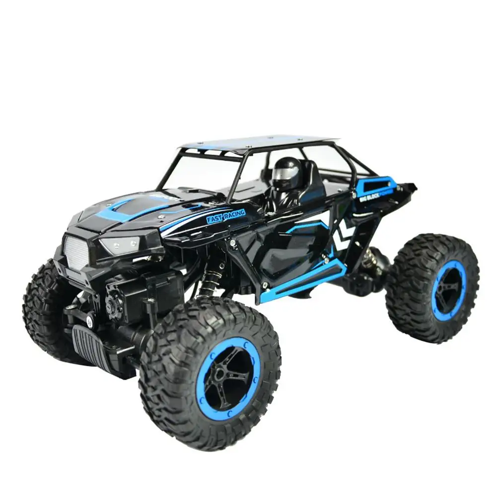 Blue 1:14 автомобиль с дистанционным управлением, четыре колеса, скалолазание, внедорожник, электрический автомобиль, игрушка, вездеход, внедорожные транспортные средства, подарки для мальчиков - Цвет: Blue