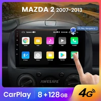 AWESAFE PX9 Für Mazda 2 Android Mazda2 2007 2008 2011 2012 2013 Autoradio Multimedia GPS 2 din Android Carplay Auto Radio