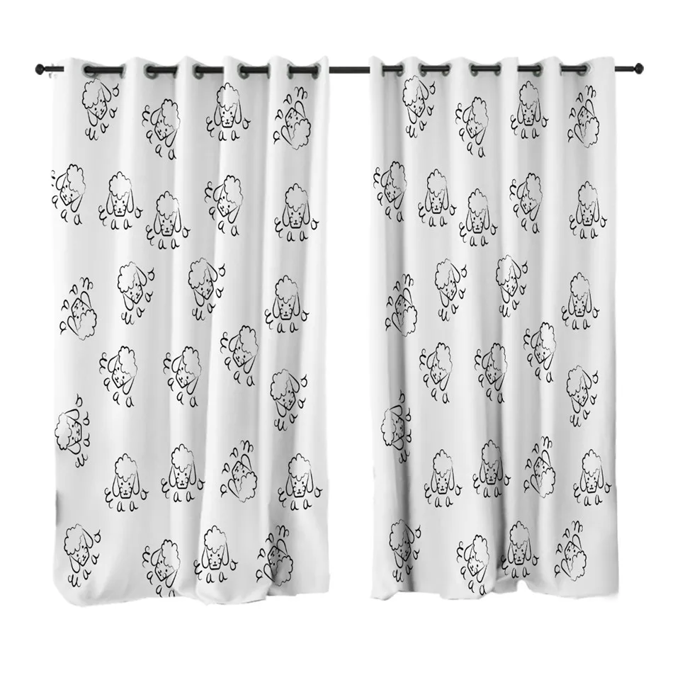 SW2015简笔羊头-白底