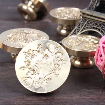 

500+ Patterns Wax Seal Stamp Retro Wood Stamp Kits Replace Copper Head-Plant Series