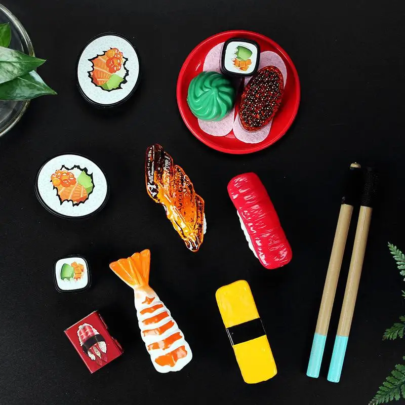 HobbyLane детей резка фрукты овощи набор японский суши модель головоломка ролевые игры игрушки как подарки