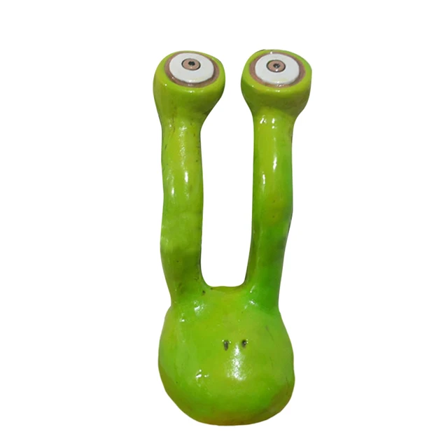 Kreatív Szemek Dísz Kézzel Festett Gyanta Kézműves Asztali Bonsai Dekoráció Az Otthoni Kerti Udvarhoz Scvd889 - Image 2