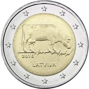 

Latvia Poultry Farming 2016 2 Euros 100% Real Original Coins Currency Coins Unc