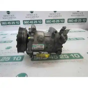 

AIR CONDITIONING COMPRESSOR PEUGEOT 207 9651910980 2PINS + 2PINS