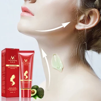 MeiYanQiong Neck Firming Rejuvenation Cream Anti Wrinkle Firming Skin Whitening Moisturizing Neck Serum Mild Peeling