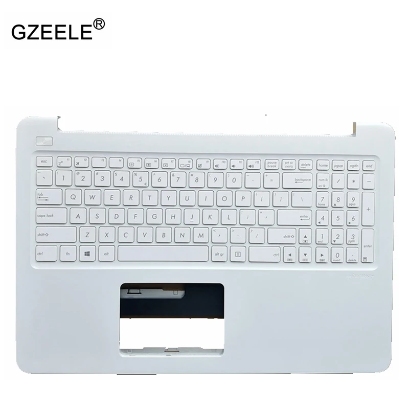 GZEELE подлокотник для ноутбука, верхняя крышка для ASUS E502 E502MA E502M E502SA E502S, верхняя крышка для клавиатуры с корпусом
