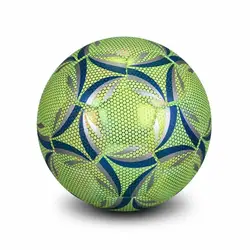 Soccer Reflective Football LED Training Soccer For Child Wear Resistant Reflective Luminous Football For Adult Match Training