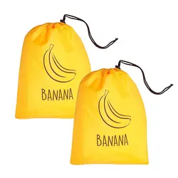 2 Портативный креативный экологичный прочный мешок для хранения свежего ухода для моркови фрукты бананы путешествия дома отель