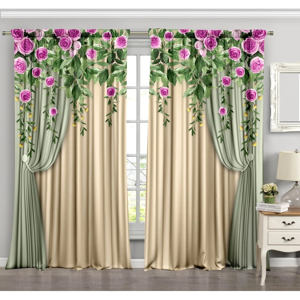 Шторы IRIS Очарование |140*260см |2 предмета|Бесплатная доставка по РФ |арт. 144 | Дом и сад
