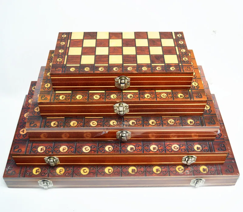 Chess Magnetic Backgammon Checkers Set 3-in-1 Foldable Board Game International Chess Folding Choard Draughts Entertainment magnetic chess set board game foldable chess board folding chess board chess pieces and board table games chess puzzle game chess pieces
