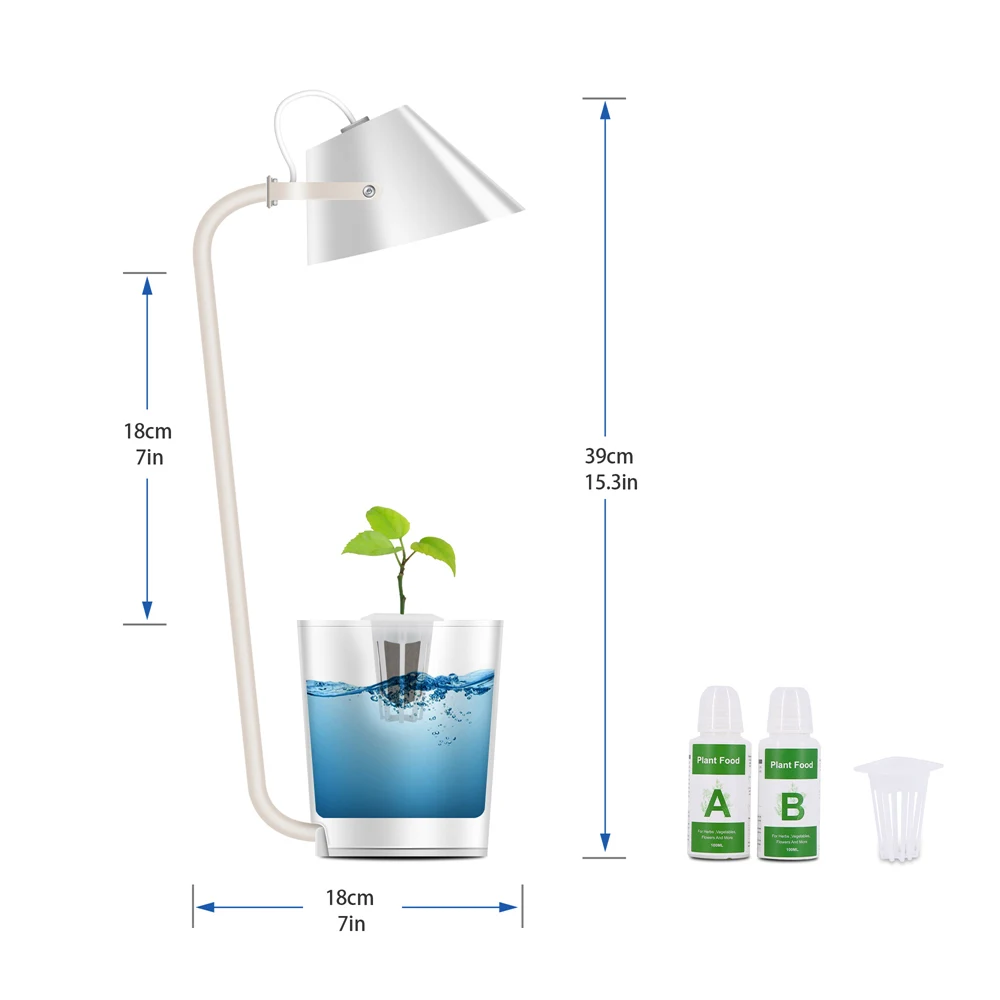 Ecoo Grower садовод светать Гидропоника в закрытом помещении системы Многофункциональный глаз настольная лампа гидропоники системы выращивания