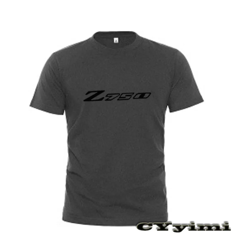 For KAWASAKI Z750 Z 750S T Shirt Men New LOGO T-shirt 100% Cotton Summer Short Sleeve Round Neck Tees Male