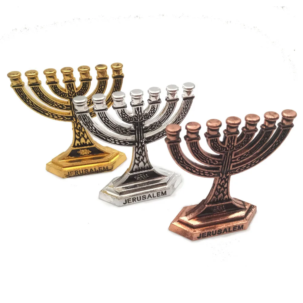 Мини Menorah подсвечник металлический|Подсвечники| |