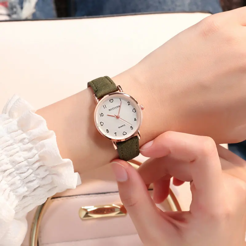 Simple Watch Women Watch Leather Fashion Casual Quartz Wrist Watch Ladies Watch Female Clock relogio feminino reloj mujer