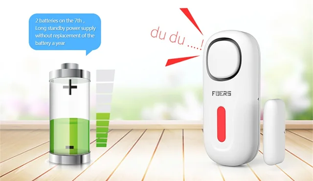 Allarme Casa Senza Fili Tiiwee A1 - Con Sirena Forte, 2 Sensori Per Porte/Finestre, Telecomando, Per Appartamento - Foto 8