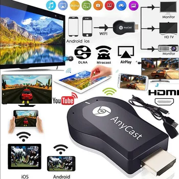 

AnyCast M2 M4 M9 Plus WiFi Display Receiver Airplay Miracast HDMI TV DLNA 1080P