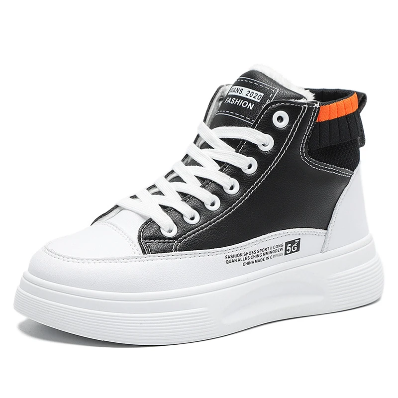 

Warm Sneakers Women Casual Sneakers Platform Shoes for Women Winter Designer Shoes Woman Fashion 2020 Trend Plush Chaussures New