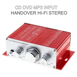 High - Fidelity 2 - Channel 12V Car Audio Amplifier with Universal Input Support