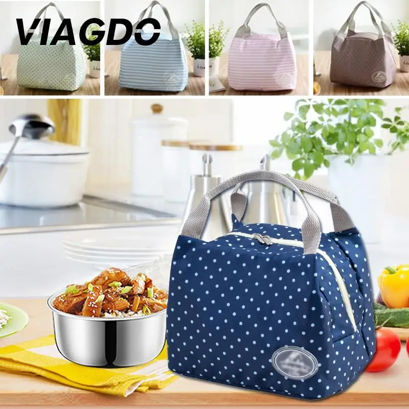 

Thermal Insulation Bag Ice Bag Healthy Student Shopping Picnic Anti Theft Thickening Polyester Fiber 6 Styles Convenient