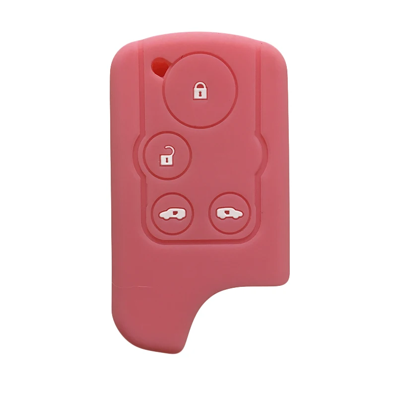 Key Case Cover Key Case For Honda Spike Key Cover for Honda Freed Odyssey Elysion Key Case 4 Button Remote Jacket Car-styling Silica Gel Before 2014