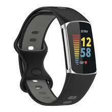 

Silicone Strap For Fitbit Charge 5 Band Replacement watchband For Fit bit Charge5 SmartWatch Soft Sport Bracelet Wristband