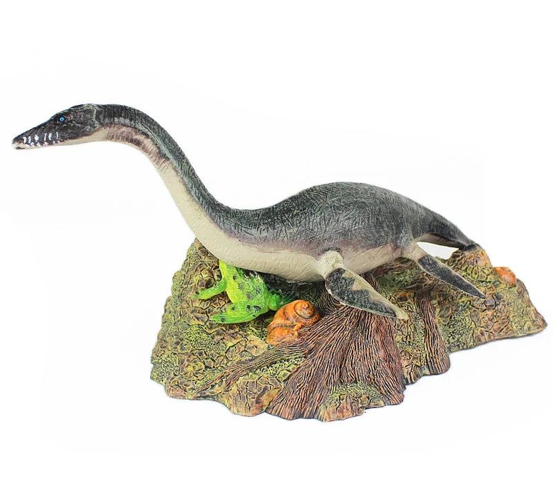 "Мир Юрского периода" сплошной Plesiosaur динозавров игрушка модельные фигуры динозавров модель динозавра модели с рисунками животных