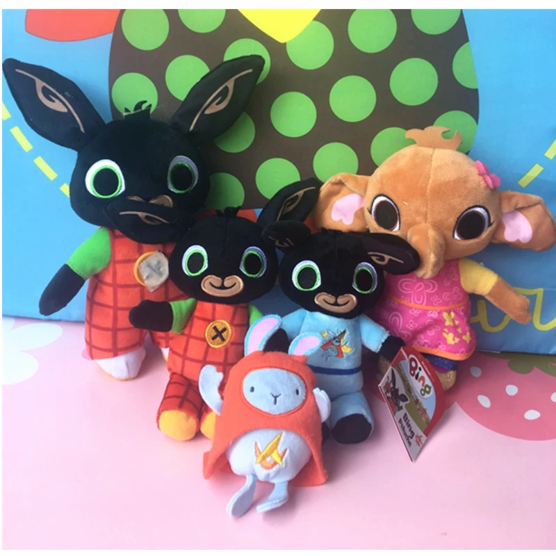

Bing Rabbit Plush Kids Girls Toy Stuffed Panda Coco Hoppity Animation Action Toys Sula Elephant Doll For Children Boys Gifts