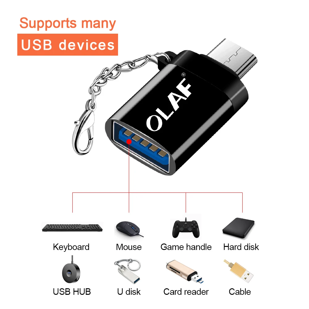 Олаф 5V микро USB кабель-адаптер MicroUSB OTG для Xiaomi Redmi samsung huawei Android зарядки конвертер Портативный Кабельный разъем