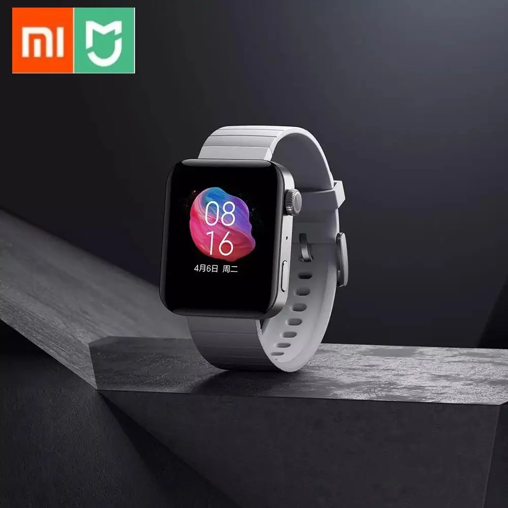 Новейшие часы Xiaomi MIUI для часов eSIM виртуальная карта AMOlED экран управление умным