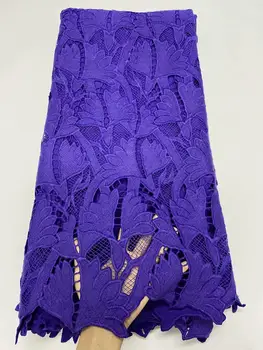 

Nigerian Lace Fabric High Quality Afican Cord Fabric Net Lace Cord Lace Fabric for Wedding Party African French Lace Fabric