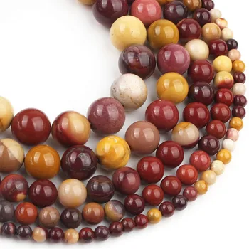 

Natural Colorful Mookaite Stone Beads Loose Rondelle Spacer Beads For Jewelry Making DIY Perles Bracelet 15"Strand 4 6 8 10 12mm