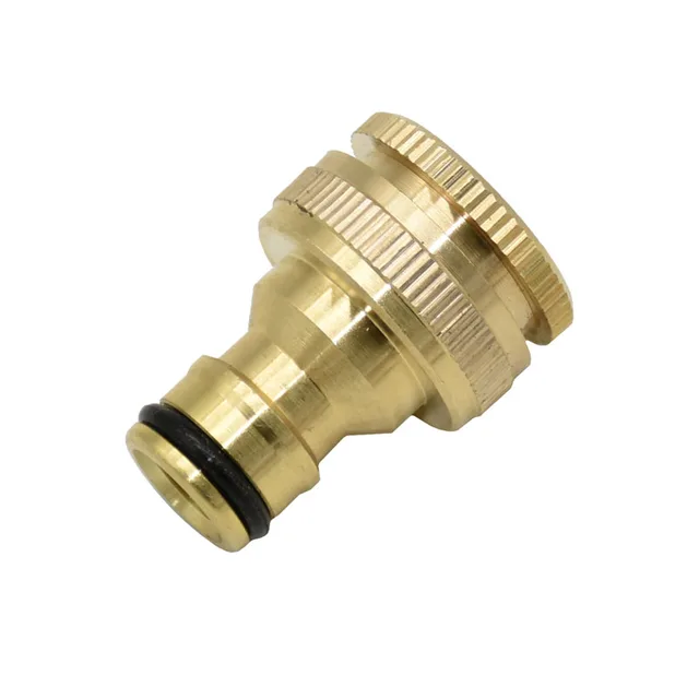 1/2 "Tömlő Gyorscsatlakozó Sárgaréz G1/2 G3/4 Kerti Csap Öntözés 16 Mm -Es Tömlőcsatlakozó Tiszta Réz Adapter 1Set - Image 4