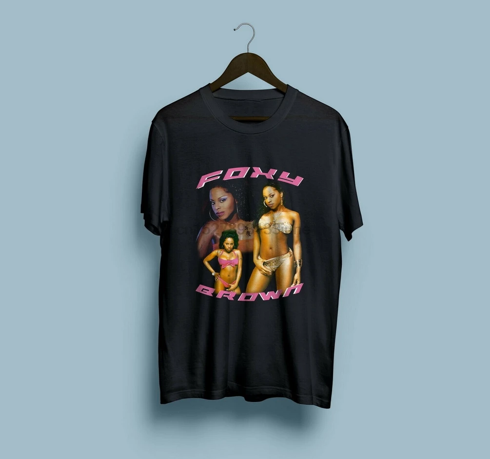 Foxy Brown Rapper T shirt Ukuran S 2Xl 