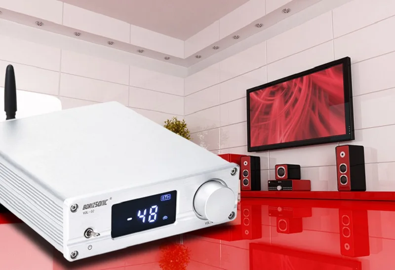 BRZHIFI аудио VOL-02 пульт дистанционного управления объемный предусилитель bluetooth 5,0
