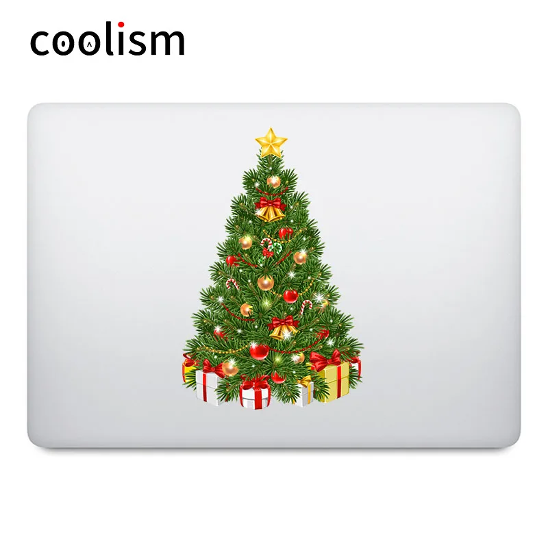 Christmas Gift Tree Laptop Sticker for Macbook Decal Pro Air Retina 11 12 13 14 15 inch Mi HP Mac Book Skin Notebook Stickers