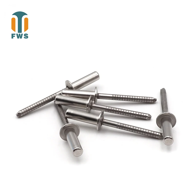 

10PCS M3.2*(6-18) mm Stainless Steel countersunk head closed type Mandrel Blind Rivet Nail Pop Rivets for Furniture Car Aircraft