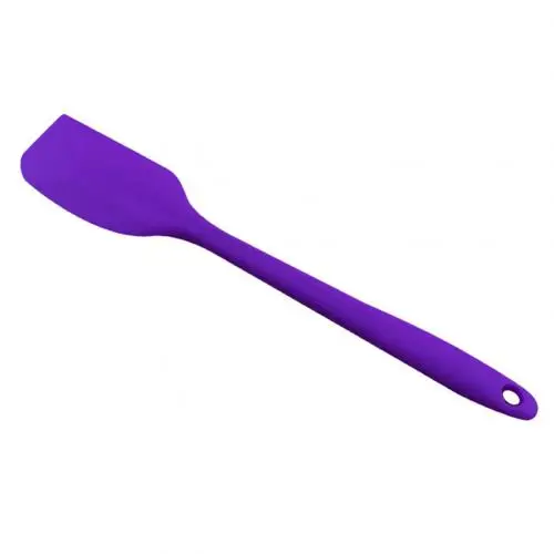 Фиолетовый Baking tools spatula for cake kitchen spatula cream mixer Ice cream scoop Cream scraper silicone spatula baking pastry spatula - Цвет: Фиолетовый