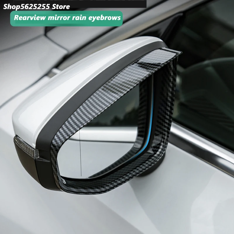 

For Audi A3 2021 Accessories Rearview Mirror Rain Eyebrow Modified Reflective Mirror Sedan 2022 Car Decoration