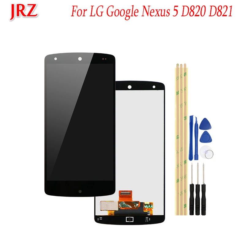 ЖК-дисплей и дигитайзер сенсорного экрана в сборе для LG Google Nexus 5 D820 D821 Сменные
