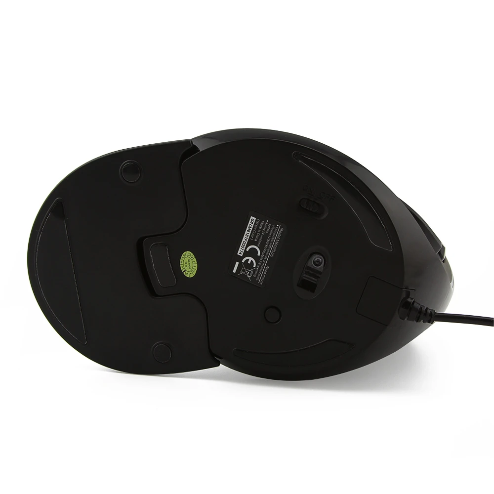 Вертикальная мышь Delux M618 плюс эргономичная Мышь геймер проводной 6D игровой