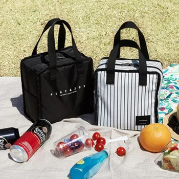 

Insulation Cold Bales Thermal Lunch Bag Tote Bag Lunch Organizer Lunch Holder Lunch Storage Container High Quality 2 Sizes