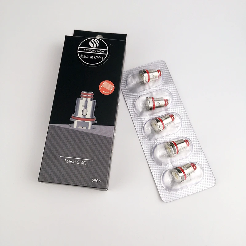Cabezal de repuesto para bobina de 0,4 ohm, Triple malla de 0,6 ohm para MTL, 0,3 ohm SC 1,0 ohm, resistencias de repuesto Ceraimic Pod