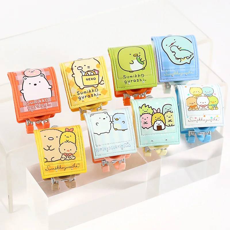 Sumikko Gurashi вещи в углу школьная сумка мини ПВХ Фигурки Подвески Игрушки Куклы 8 шт./компл