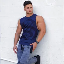 Облегающая футболка без рукавов для занятий фитнесом и бегом, спортивный мужской жилет без рукавов, дышащий облегающий тренировочный пуловер