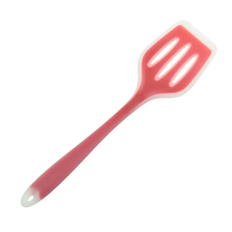 1pc Kitchen Cooking Turner Silicone Slotted Cooking Spatula Utensil For Home Kitchen Tools Accessories