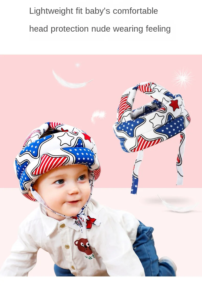 Baby Accessories luxury	 Baby Safety Helmet Head Protection Headgear Toddler Anti-fall Pad Children Learn To Walk Crash Cap baby accessories clipart