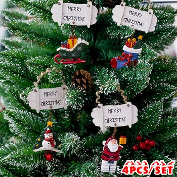 

PVC+wood Christmas Ornament Friend Personalised Kit Family Christmas XMAS