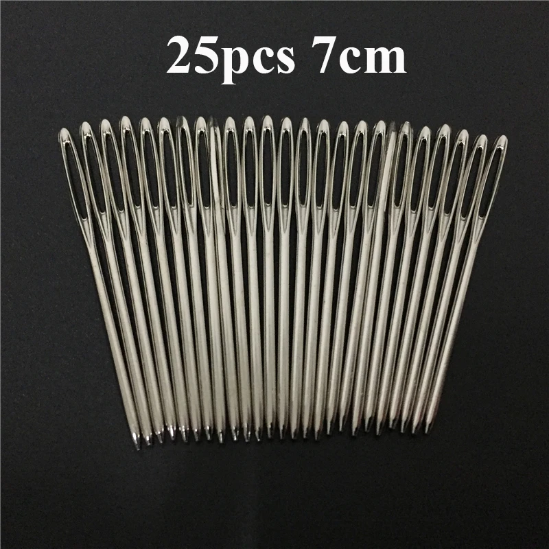 25 шт. инструмент для шитья рукоделия спицы из нержавеющей стали иглы ручные швы